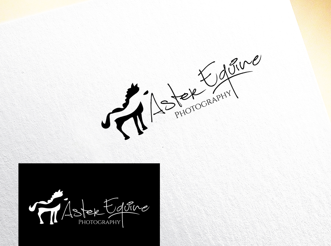 Logo Design by nikkiblue for Aster Equine Photography | Design #25817426