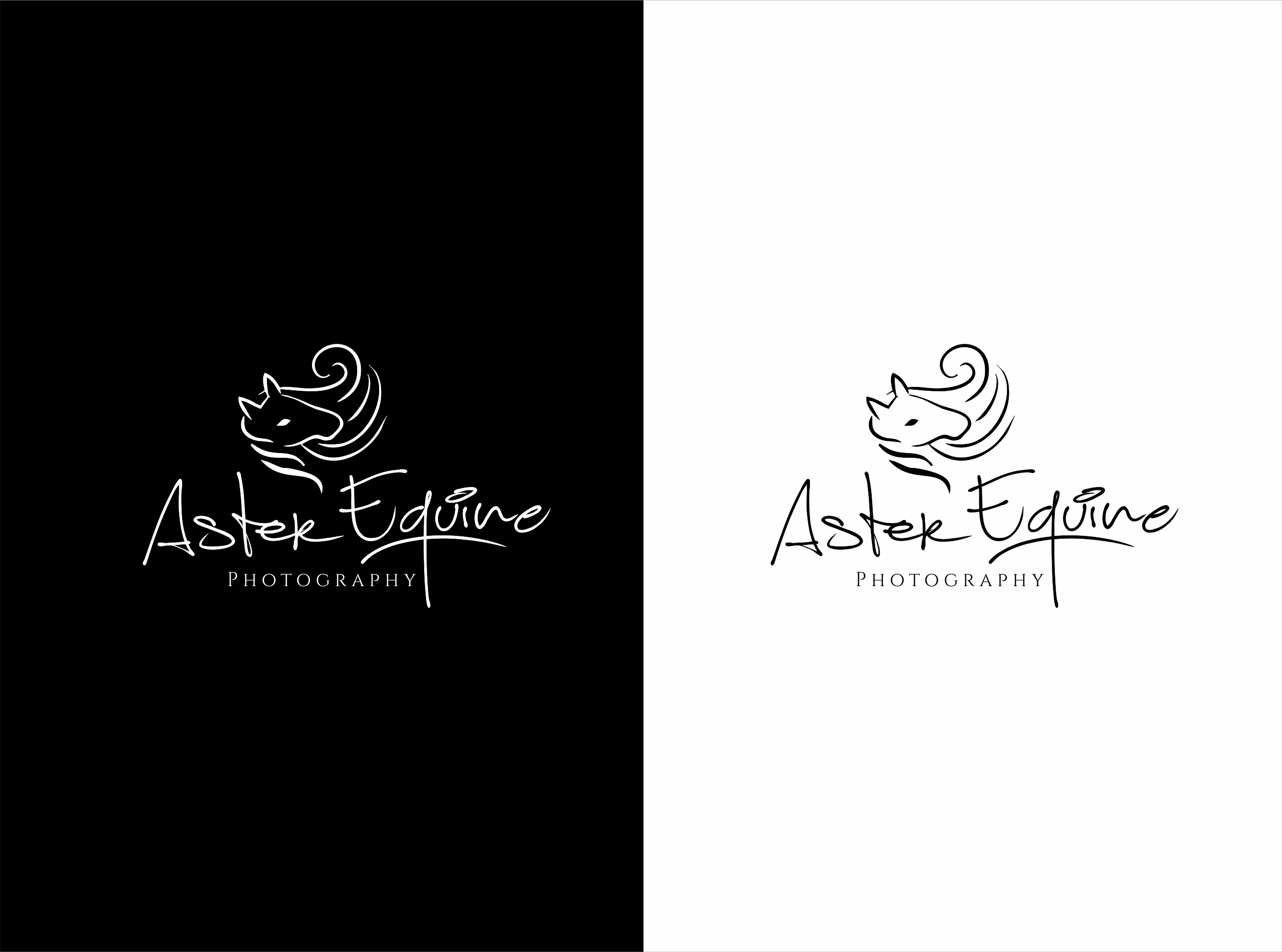 Logo Design by nikkiblue for Aster Equine Photography | Design #25818668