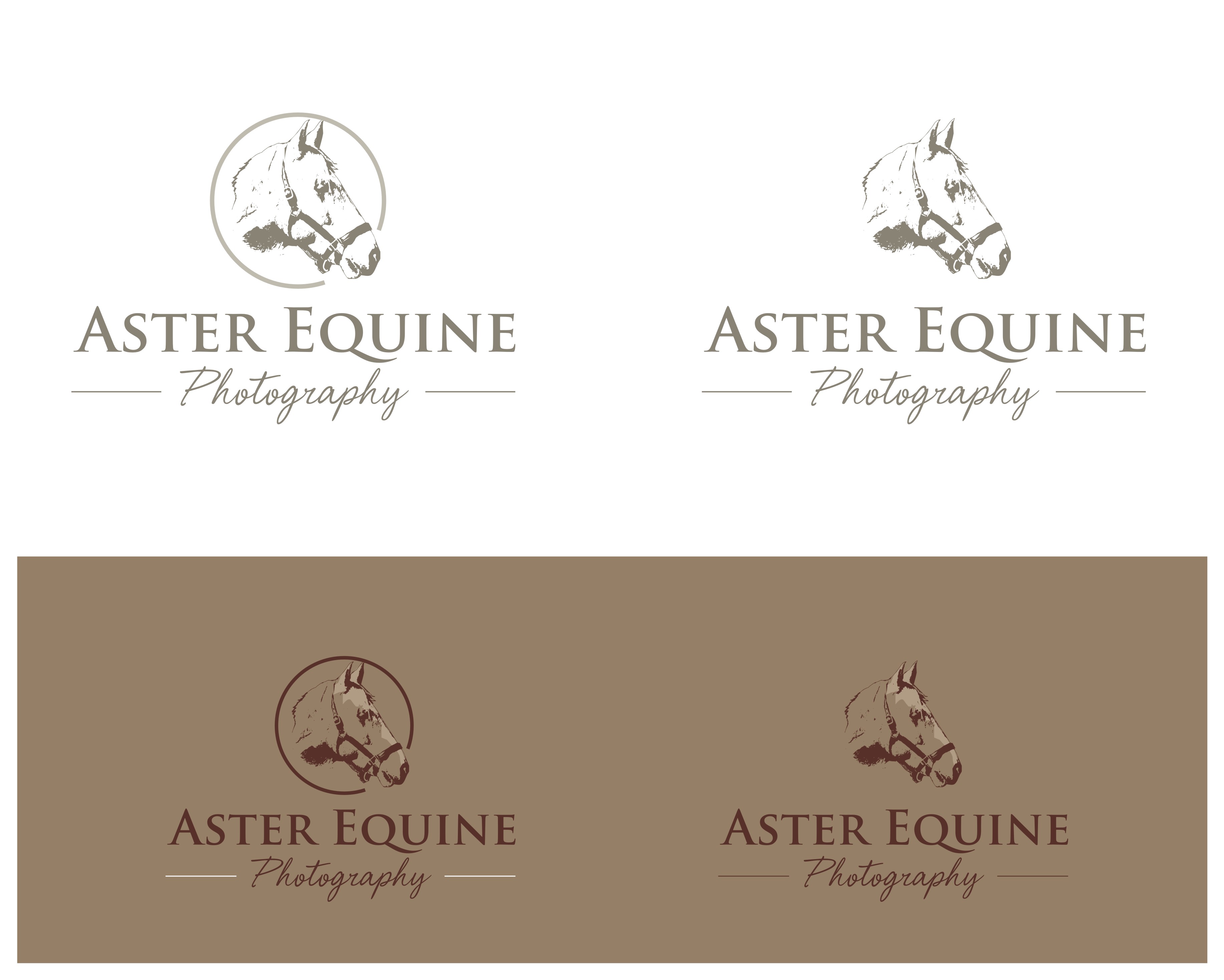 Logo Design by SUNEEEEEL for Aster Equine Photography | Design #25815498