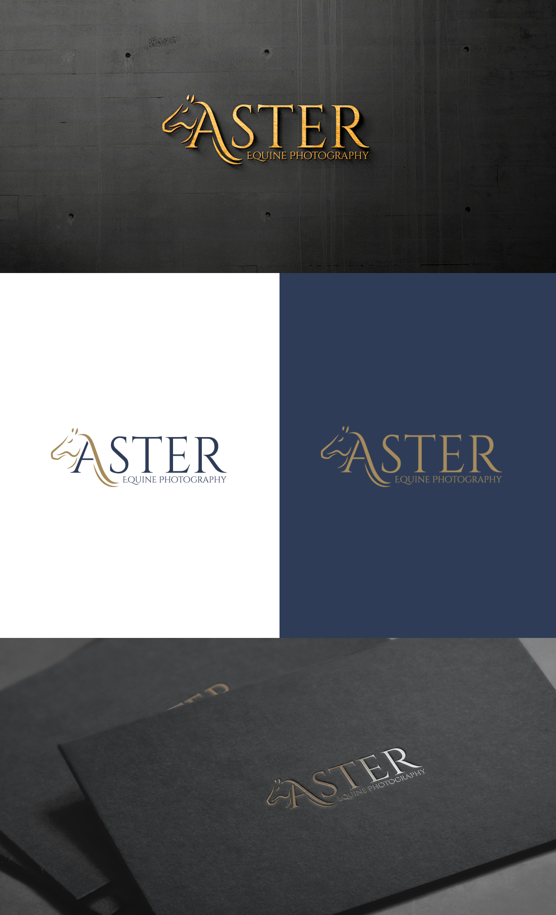 Logo Design by GLDesigns for Aster Equine Photography | Design #25818389