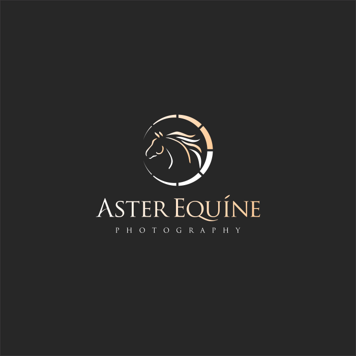 Logo Design by DoMadic for Aster Equine Photography | Design #25823356