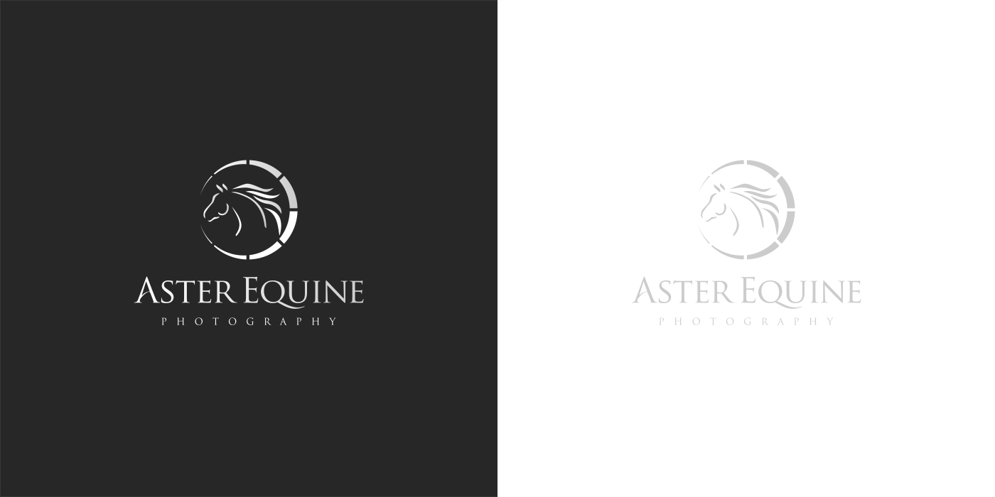 Logo Design by DoMadic for Aster Equine Photography | Design #25823952