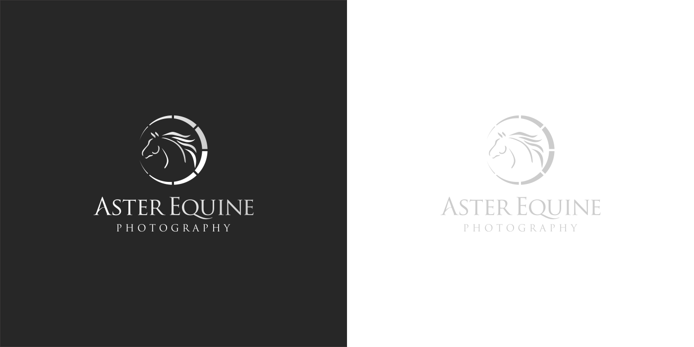 Diseño de Logo por DoMadic para Aster Equine Photography | Diseño: #25824024