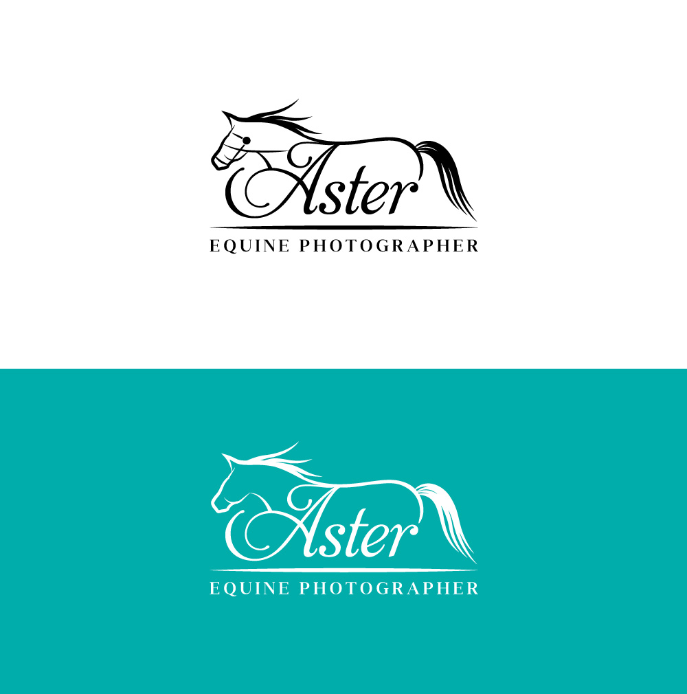 Logo-Design von Amethystica für Aster Equine Photography | Design #25817676