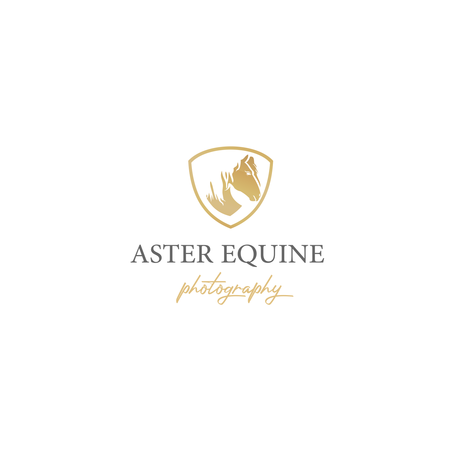 Logo Design by ThiagoB for Aster Equine Photography | Design #25816859