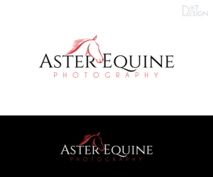 Aster Equine Photography | Logo-Design von Dot Design 3