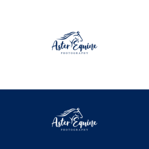 Aster Equine Photography | Logo Design by Gisella Guzmán