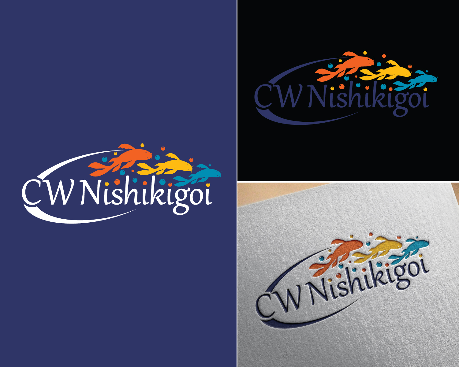 Logo Design by Atec for CW Nishikigoi | Design #25829983