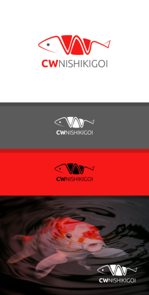 Logo Design by eldweeny for CW Nishikigoi | Design: #25818535