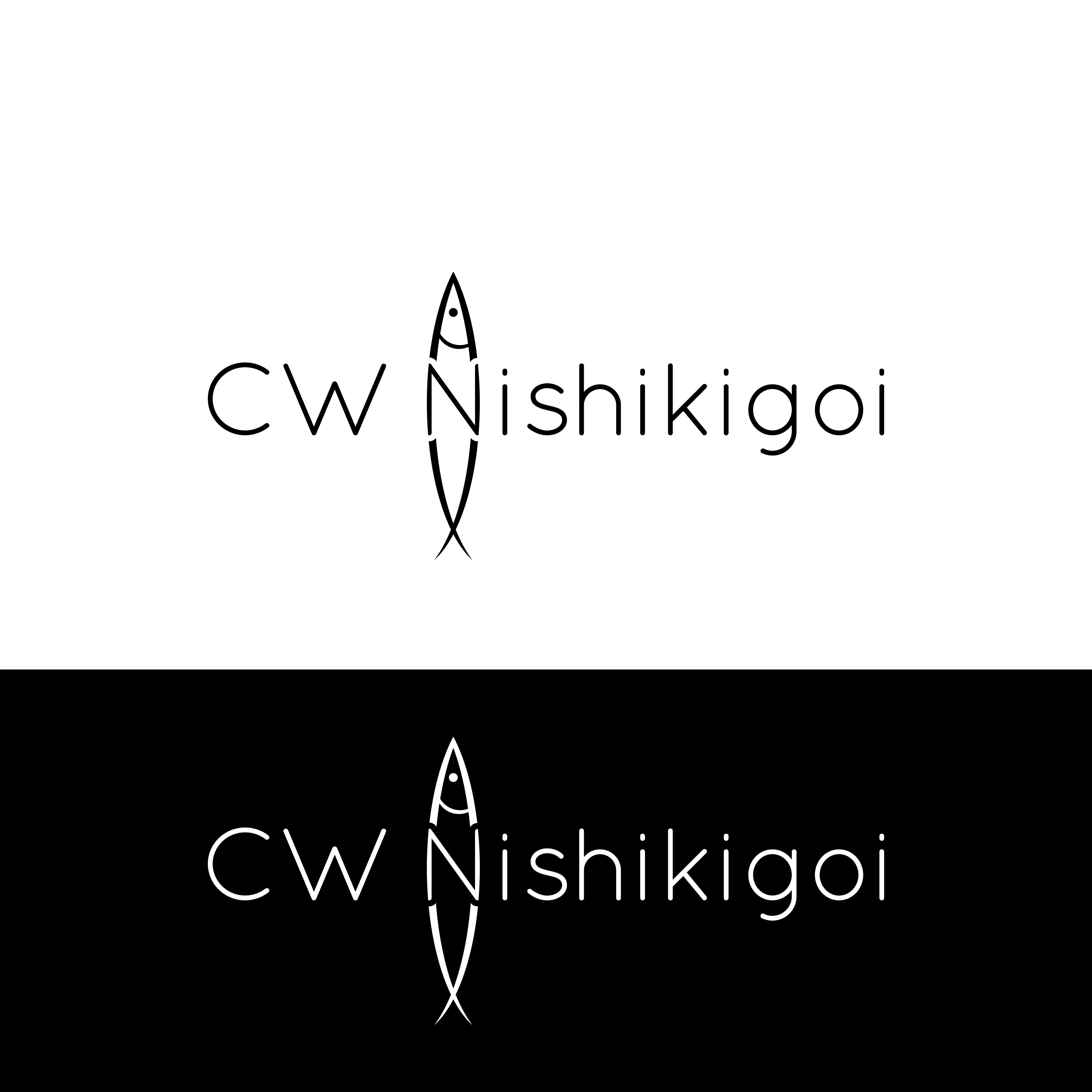 Logo Design by Mongsh for CW Nishikigoi | Design #25818129