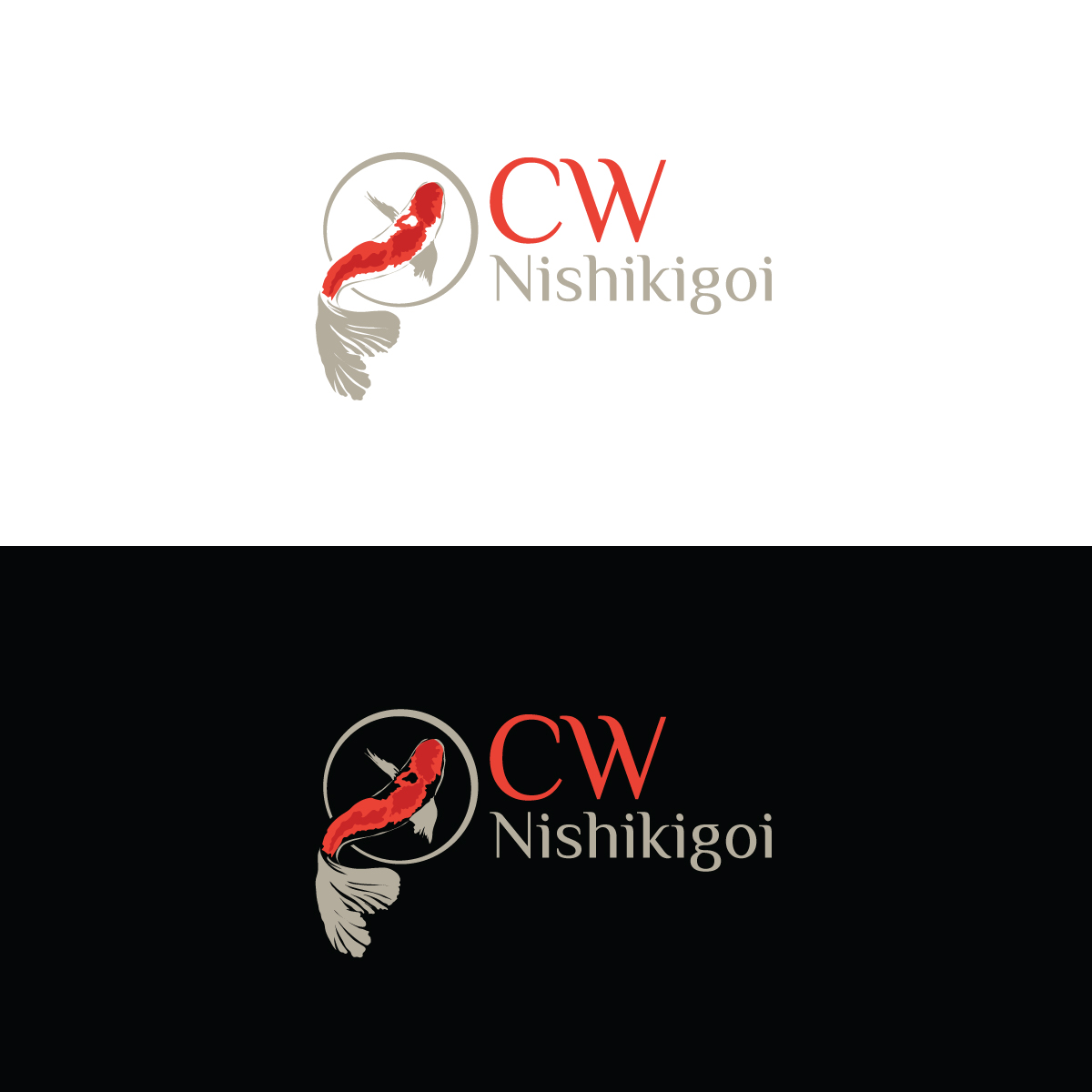 Logo Design by Rii for CW Nishikigoi | Design #25819640