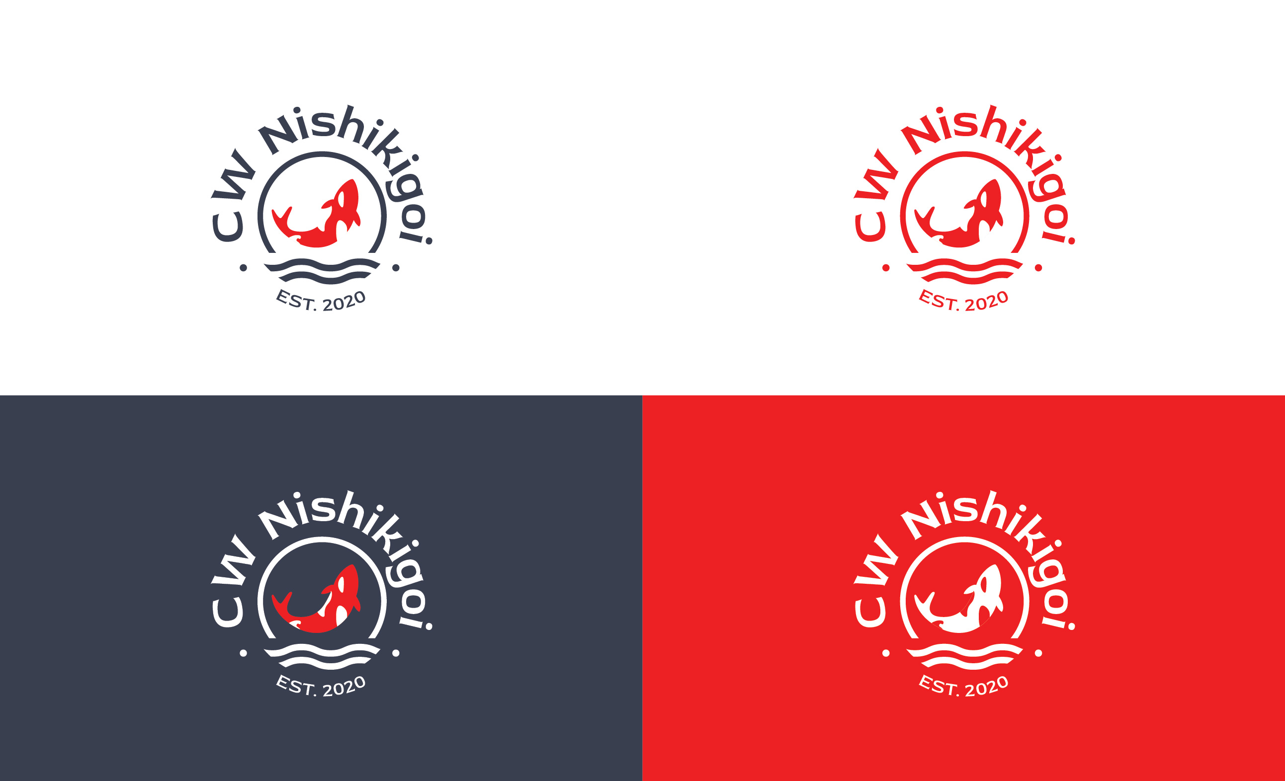 Logo Design by lnb... for CW Nishikigoi | Design #25848344