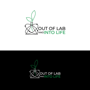 Out of lab and into life  | Logo Design by Graphic Bricks