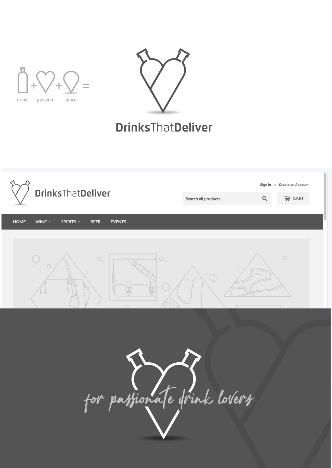 Diseño de Logo por xygo_bg para Drinks That Deliver | Diseño #25841069