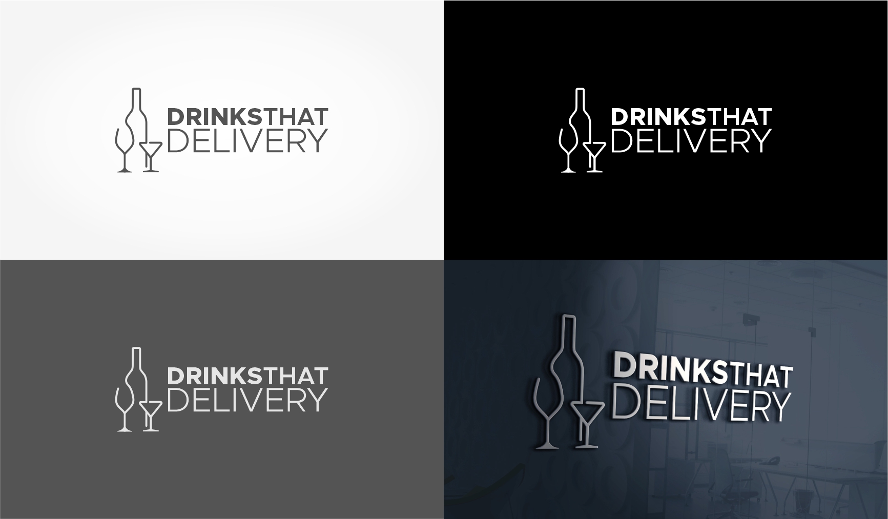 Diseño de Logo por alexunisul para Drinks That Deliver | Diseño #25850560