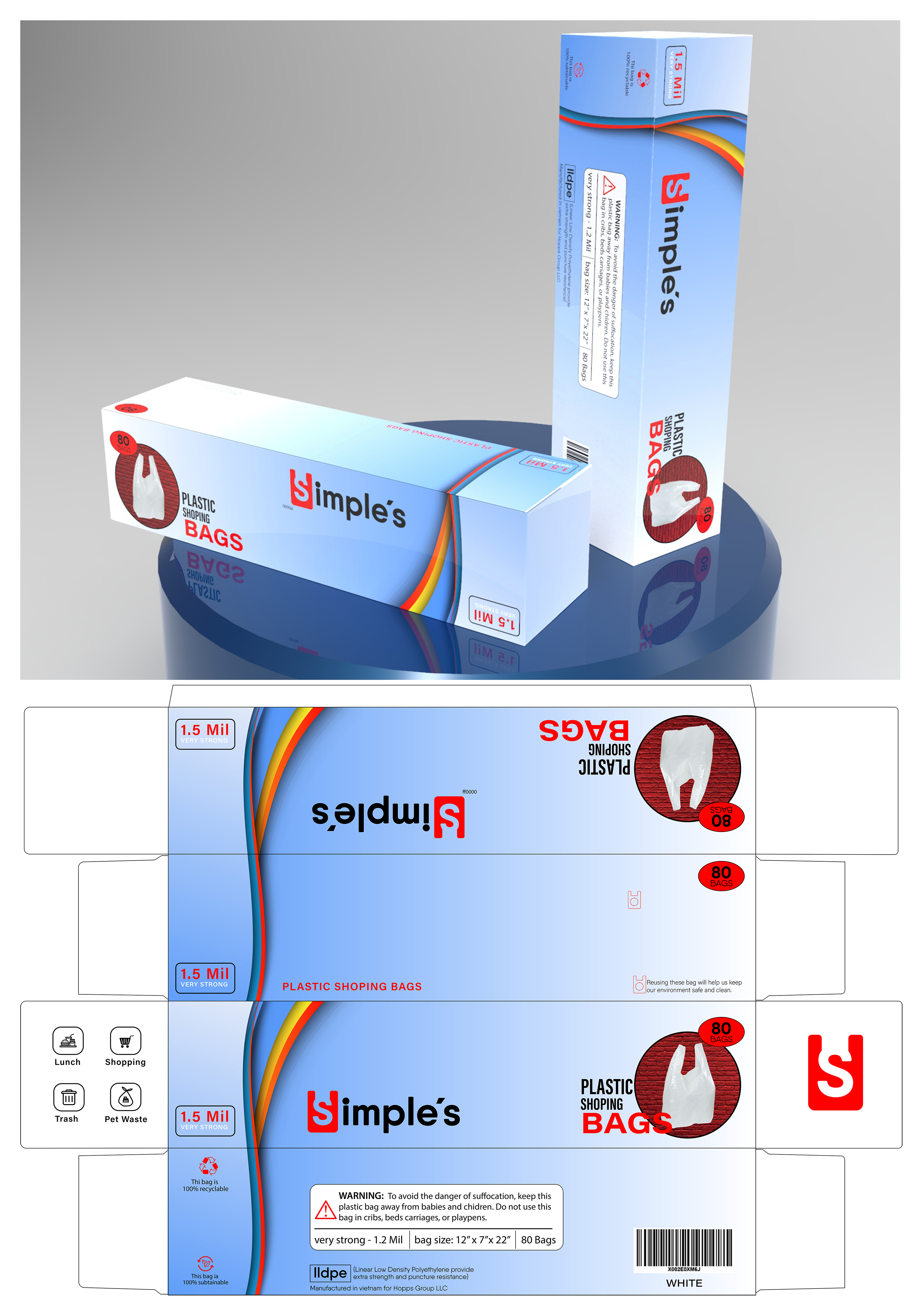 Packaging Design by sohel 14 for this project | Design #25839855