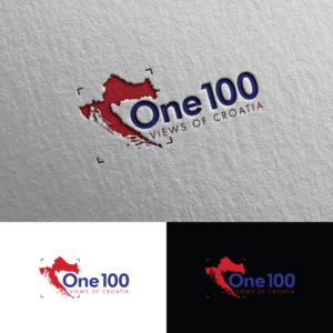 One Hundred Views of Croatia | Logo Design by Rii