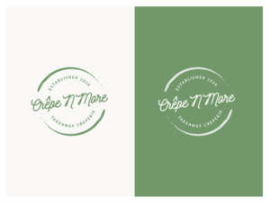 Crepe N More | Logo-Design von wonderland
