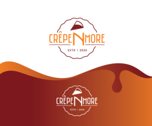Crepe N More | Logo Design by FourtuneDesign