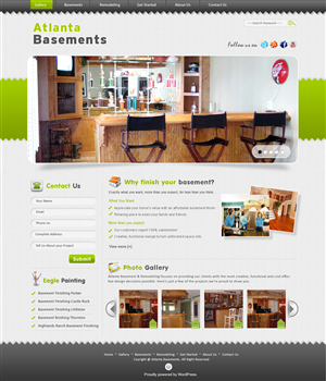WordPress-Design von webxvision für dieses Projekt | Design: #743235
