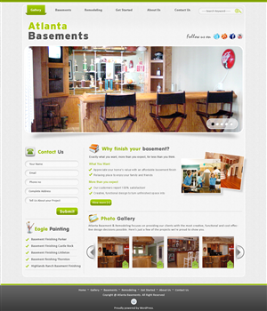 Wordpress Design by webxvision for this project | Design: #745002