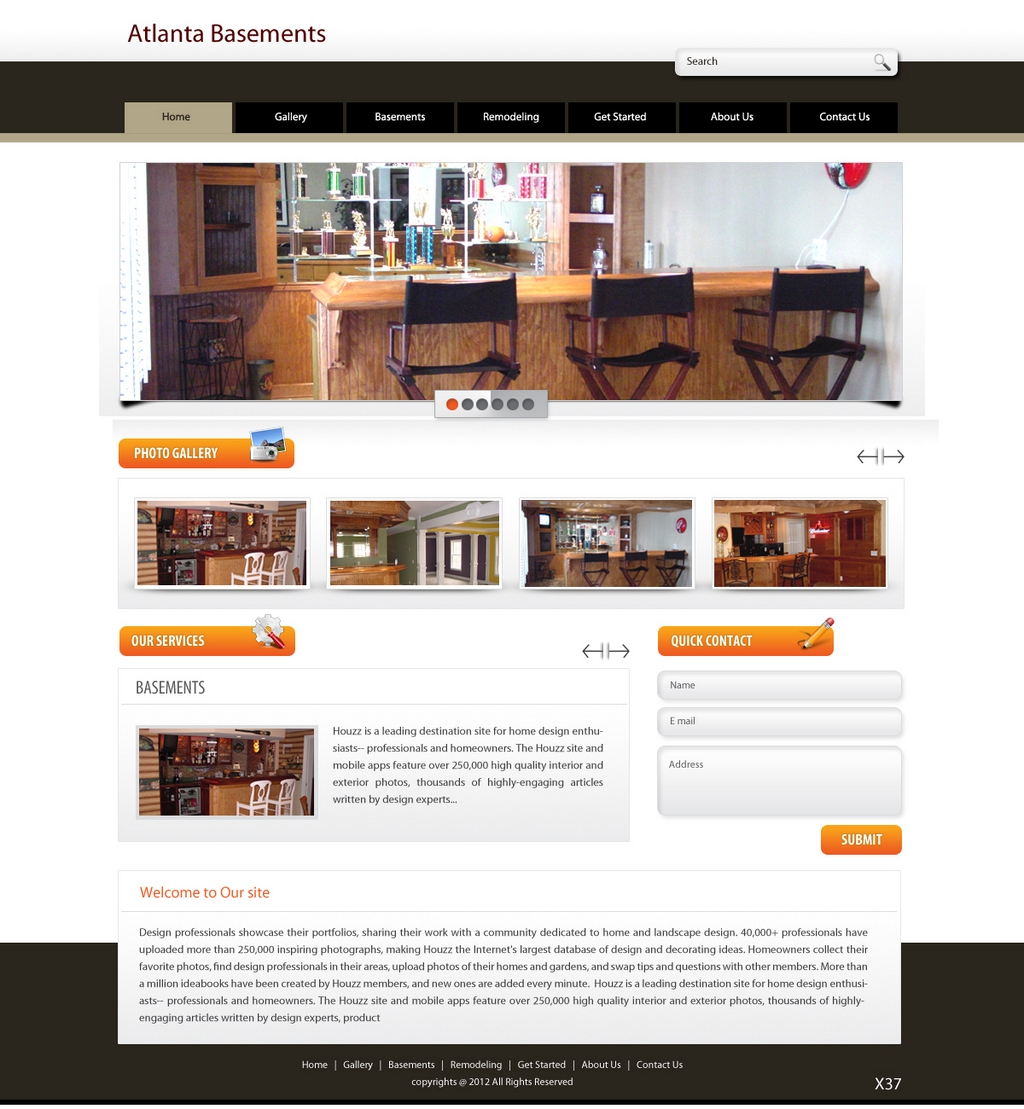 Wordpress Design by pb for this project | Design #738839