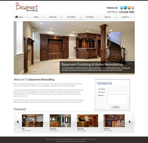Wordpress Design by OM for this project | Design #747626