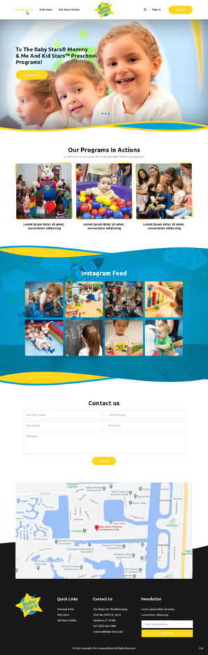 Web Design by pb for this project | Design: #25824037