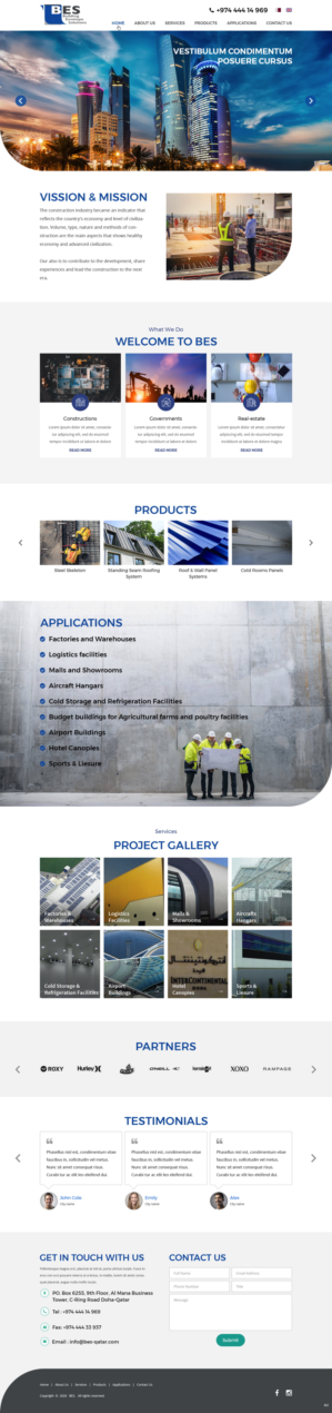 Web Design by pb for this project | Design: #25834611