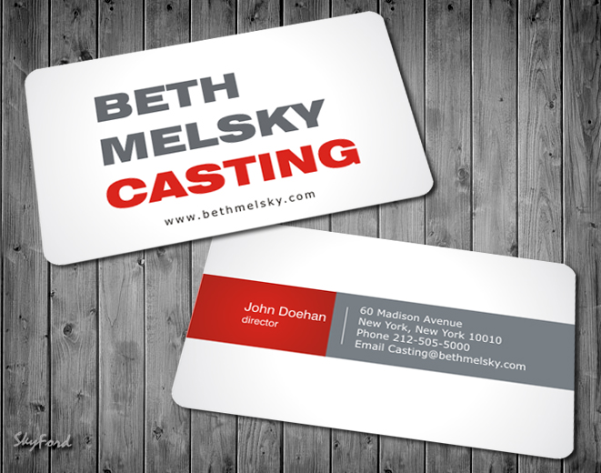 Business Card Design by SKYdesign for this project | Design #731614