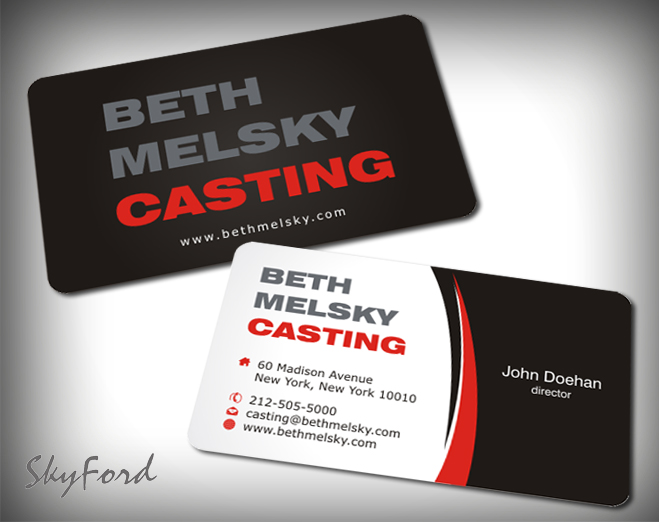 Business Card Design by SKYdesign for this project | Design #731616