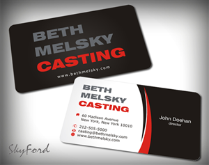 Business Card Design by SKYdesign for this project | Design: #731616