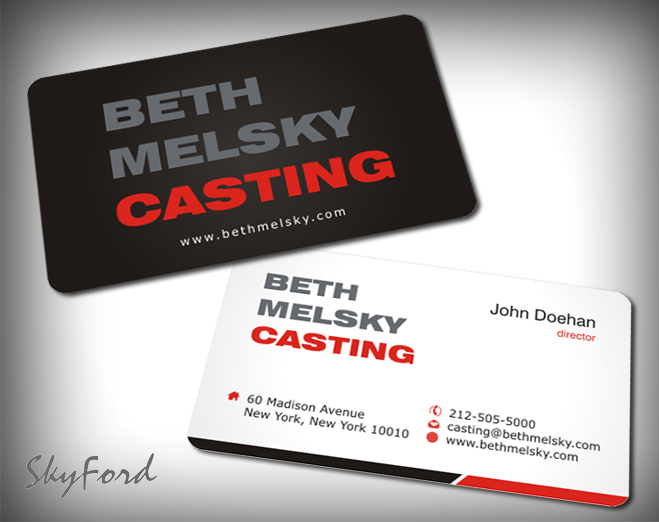 Business Card Design by SKYdesign for this project | Design #731622