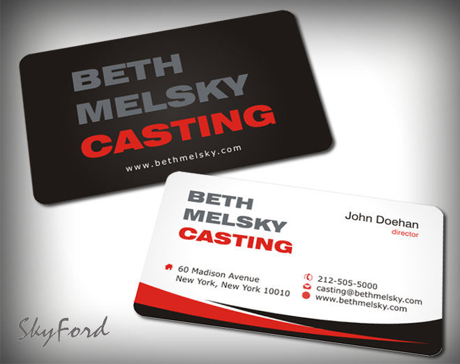 Business Card Design by SKYdesign for this project | Design #731624