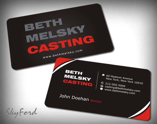 Business Card Design by SKYdesign for this project | Design #731629