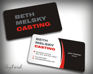 Business Card Design by SKYdesign for this project | Design: #732047