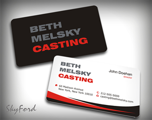 Business Card Design by SKYdesign for this project | Design: #732053