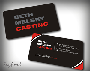 Business Card Design by SKYdesign for this project | Design: #732056