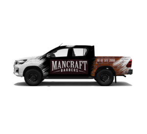 Car Wrap-Design von Hardcore Design für Cremebrulee Hair & Beauty | Design: #25842926