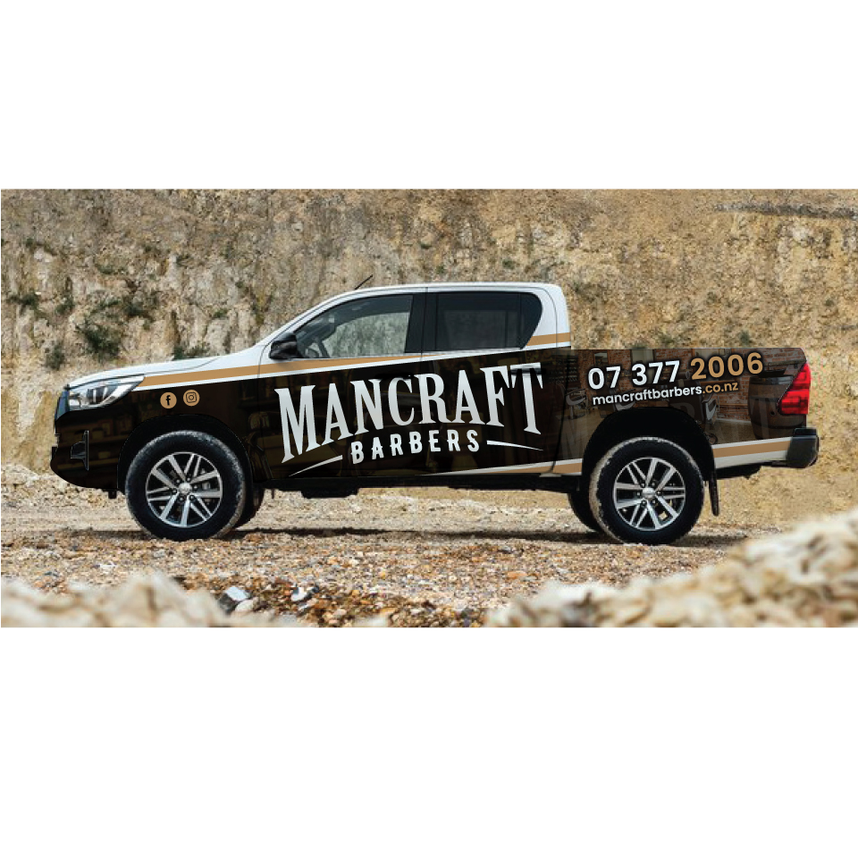 Diseño de Rotulación de Vehículo por Yoga Tri para Cremebrulee Hair & Beauty | Diseño #25819524