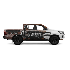 Car Wrap Design by haru_ichiban for Cremebrulee Hair & Beauty | Design: #25843038