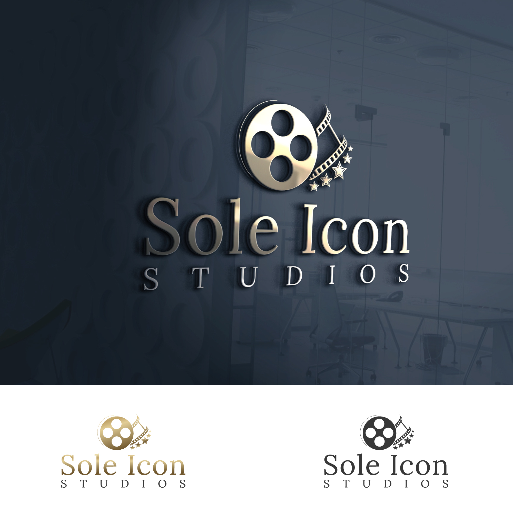 Logo Design by UMBRA Designs for CRATOS Film Studios | Design #25869458