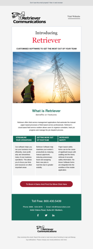 Email Marketing Design by Expert Designer for Reach Marketing Solutions | Design: #25874632