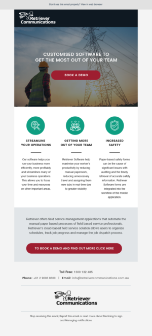 Email Marketing Design by Expert Designer for Reach Marketing Solutions | Design: #25880161