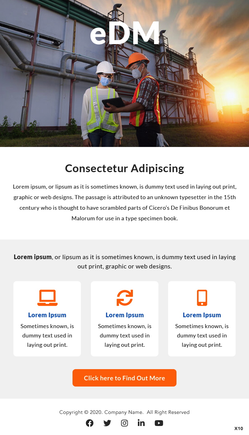 Email Marketing Design by pb for Reach Marketing Solutions | Design #25846497