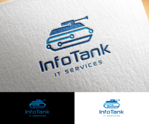 InfoTank (Maybe putting the word Info above the word Tank so the I and the T standout.) | Design de Logo par step forward 2