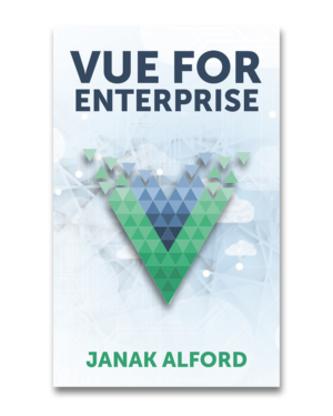 Book Cover for EBook: Vue for Enterprise | Design de Couverture eBook par CreaTVIT