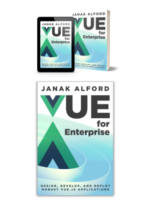 Book Cover for EBook: Vue for Enterprise | Design de Couverture eBook par Estratosphera