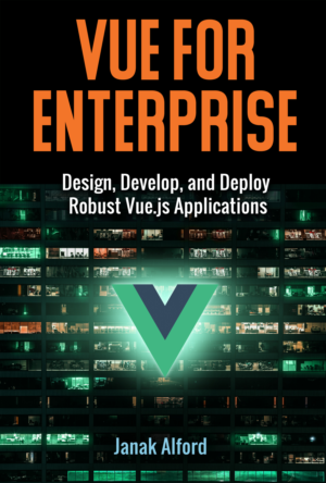 Book Cover for EBook: Vue for Enterprise | Design de Couverture eBook par hektorsty