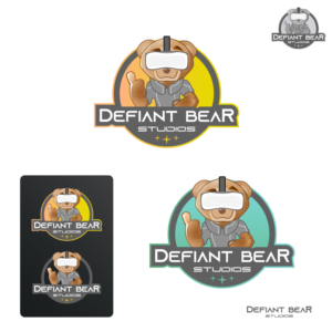 Defiant Bear Studios | Logo Design by Gabriel T. Marques